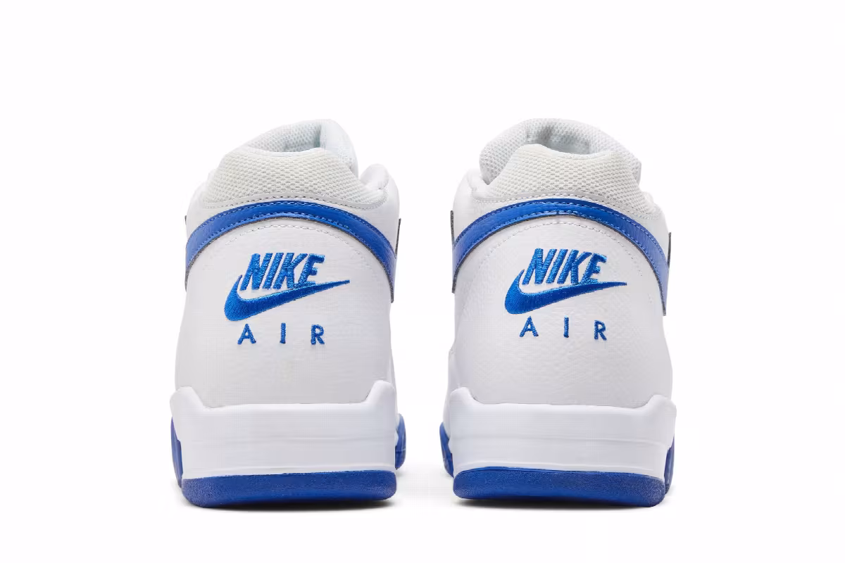 Nike Flight Legacy White Game Royal, view 7