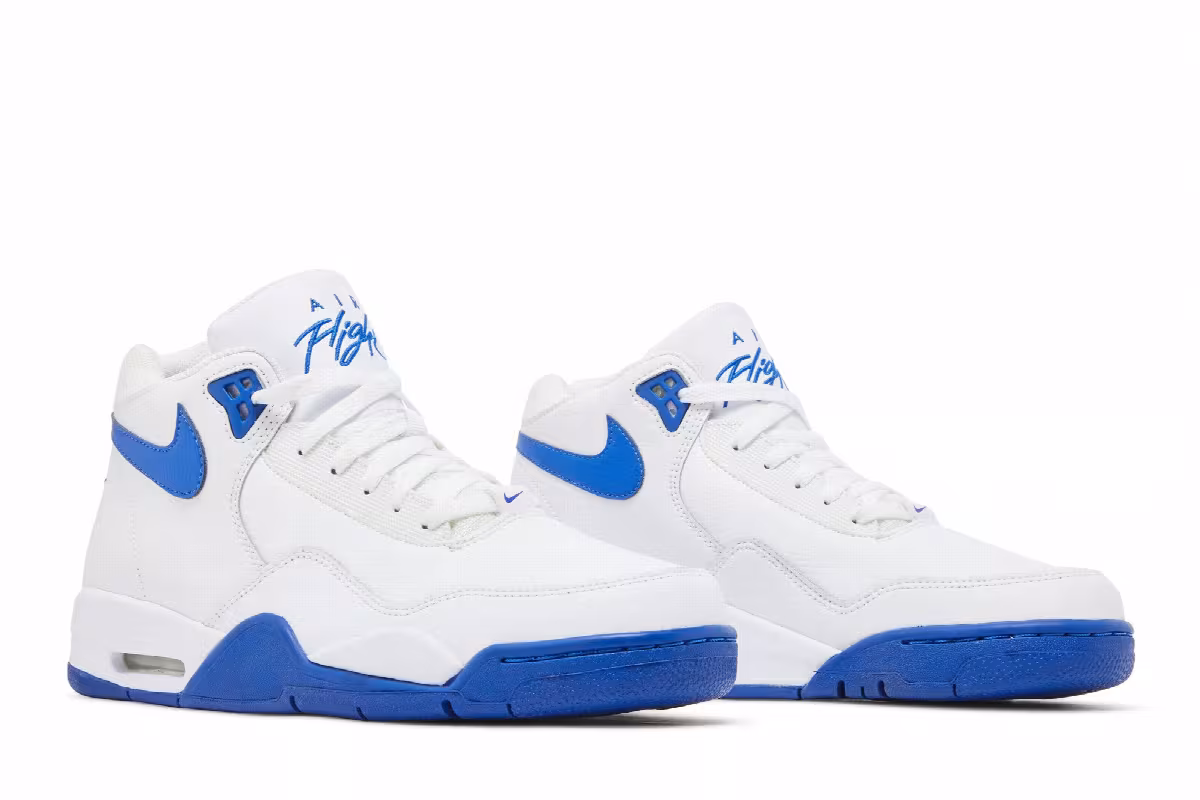 Nike Flight Legacy White Game Royal, view 9