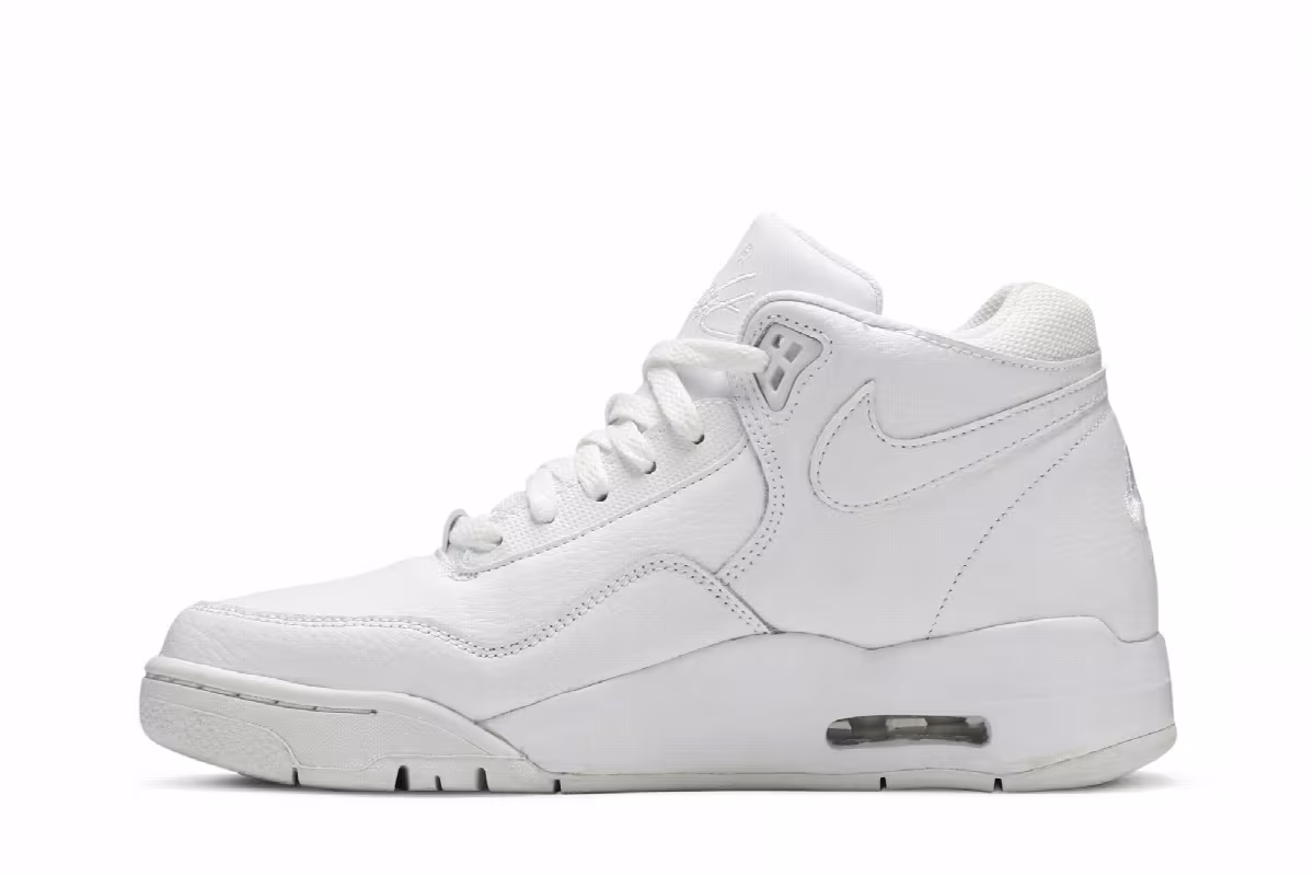 Nike Flight Legacy Triple White, view 4