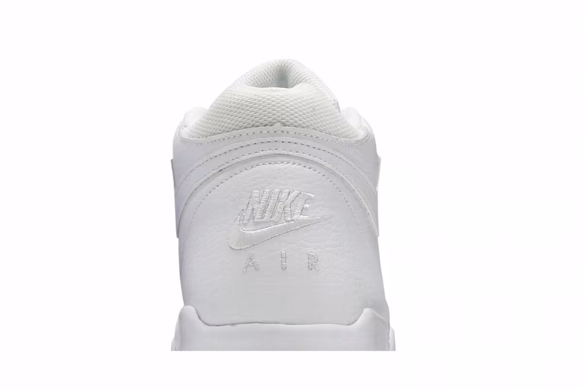 Nike Flight Legacy Triple White, view 8