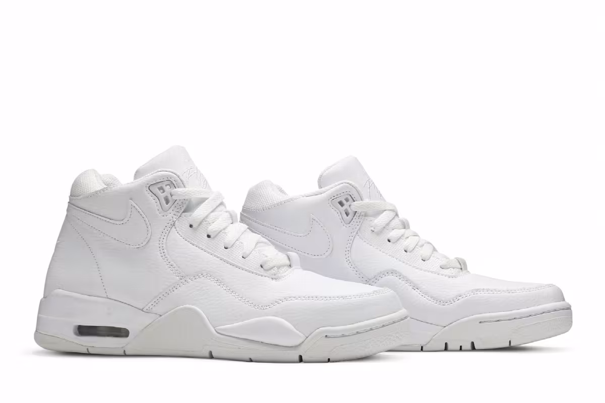 Nike Flight Legacy Triple White, view 9