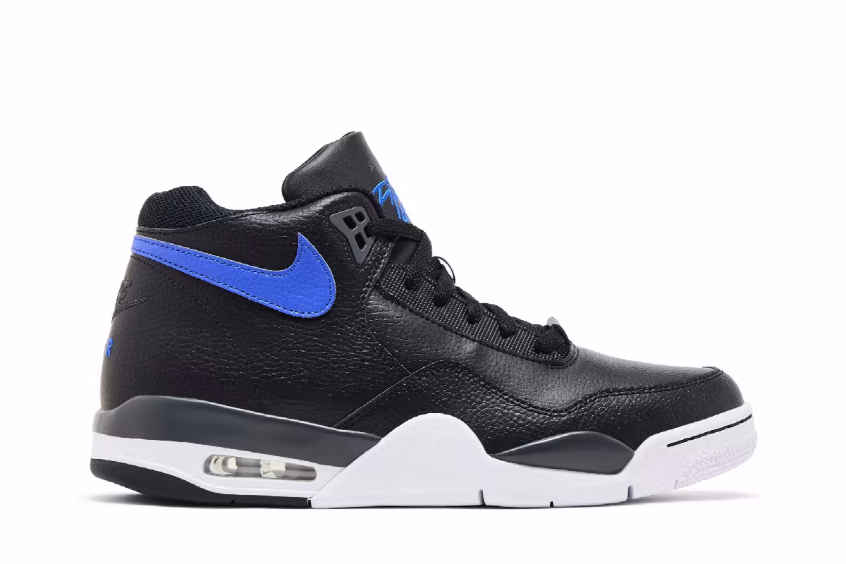 Nike Flight Legacy Black Hyper Blue, view 2