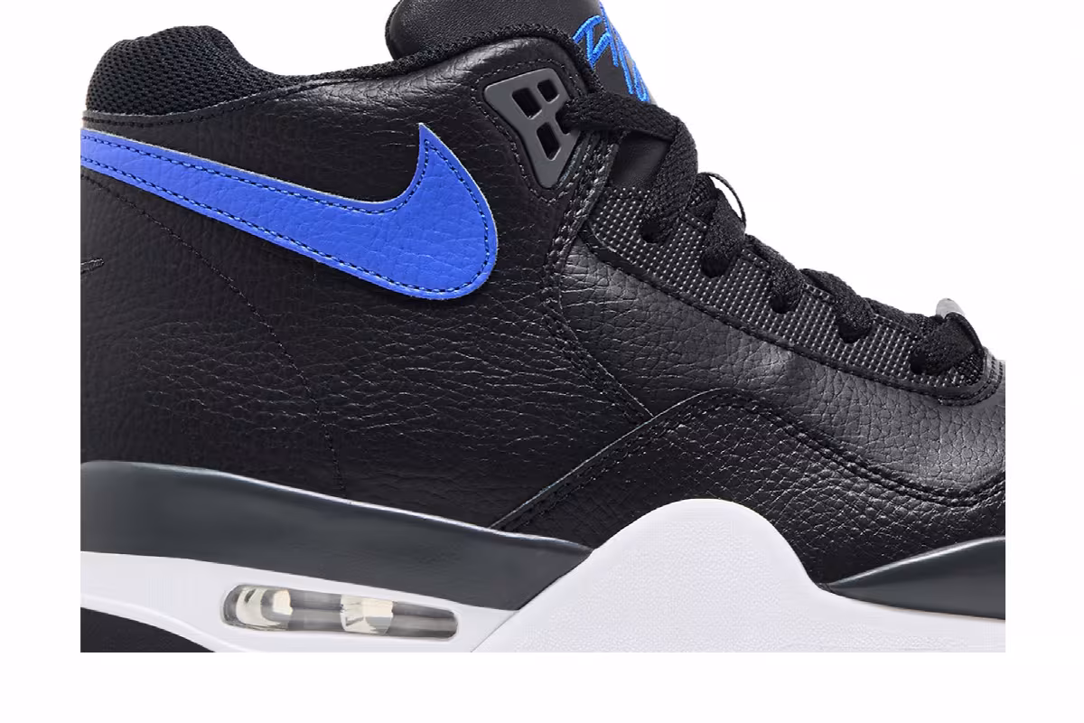 Nike Flight Legacy Black Hyper Blue, view 3