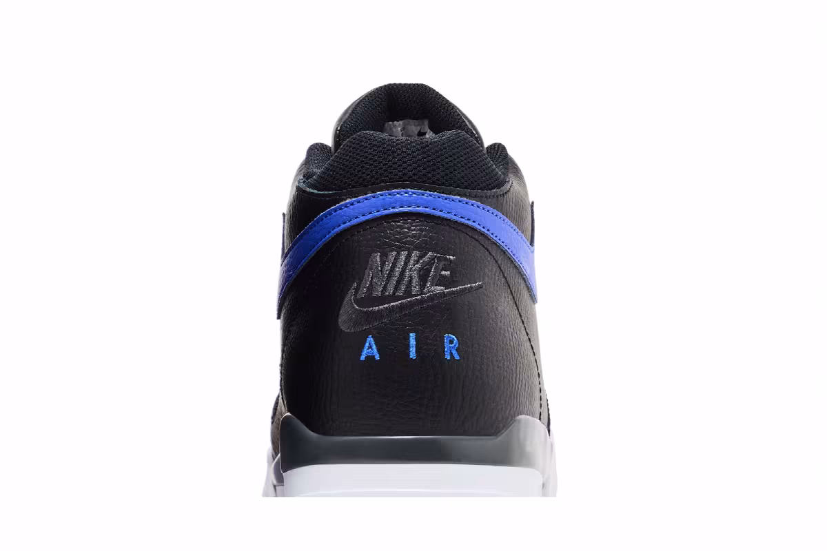 Nike Flight Legacy Black Hyper Blue, view 8