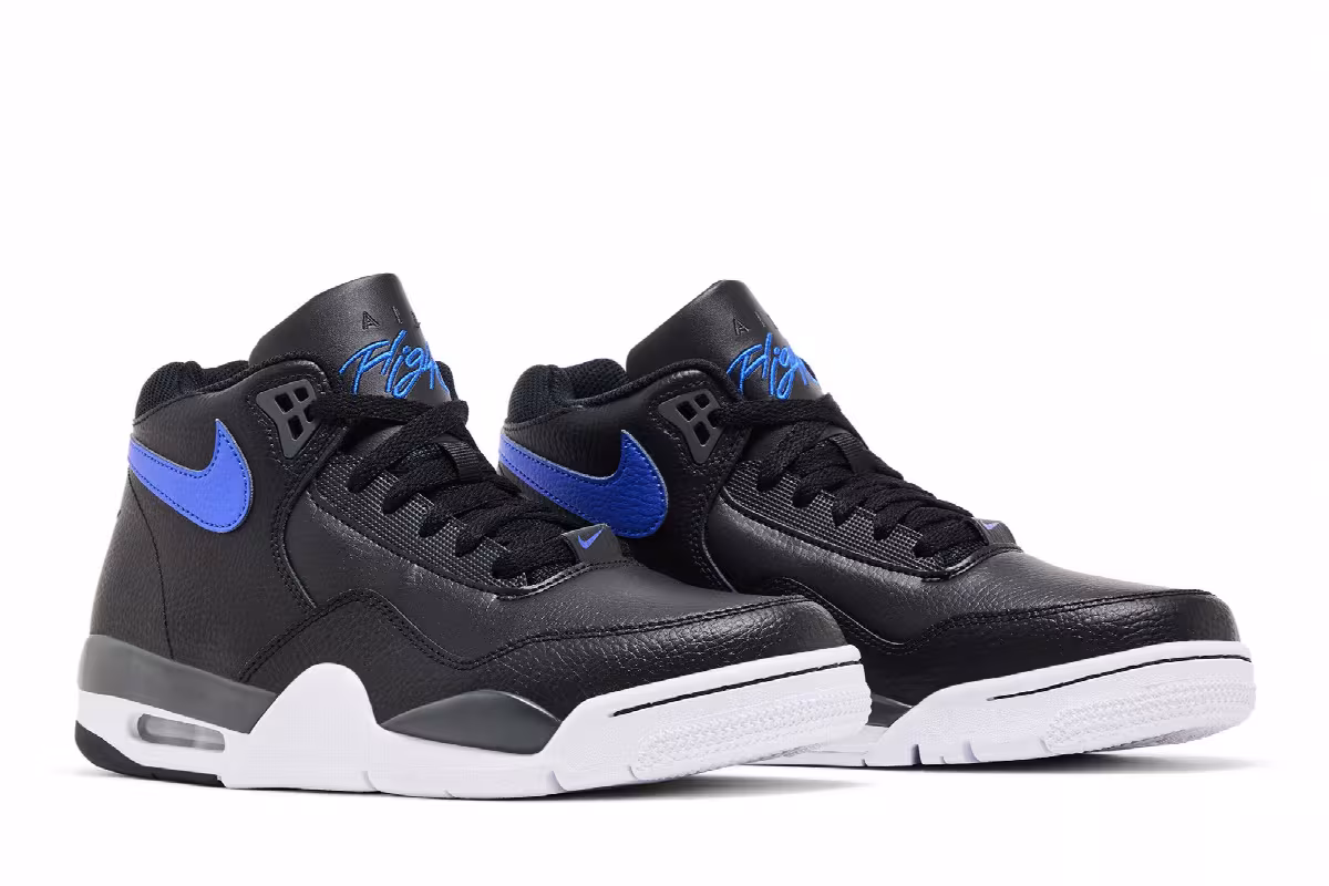 Nike Flight Legacy Black Hyper Blue, view 9