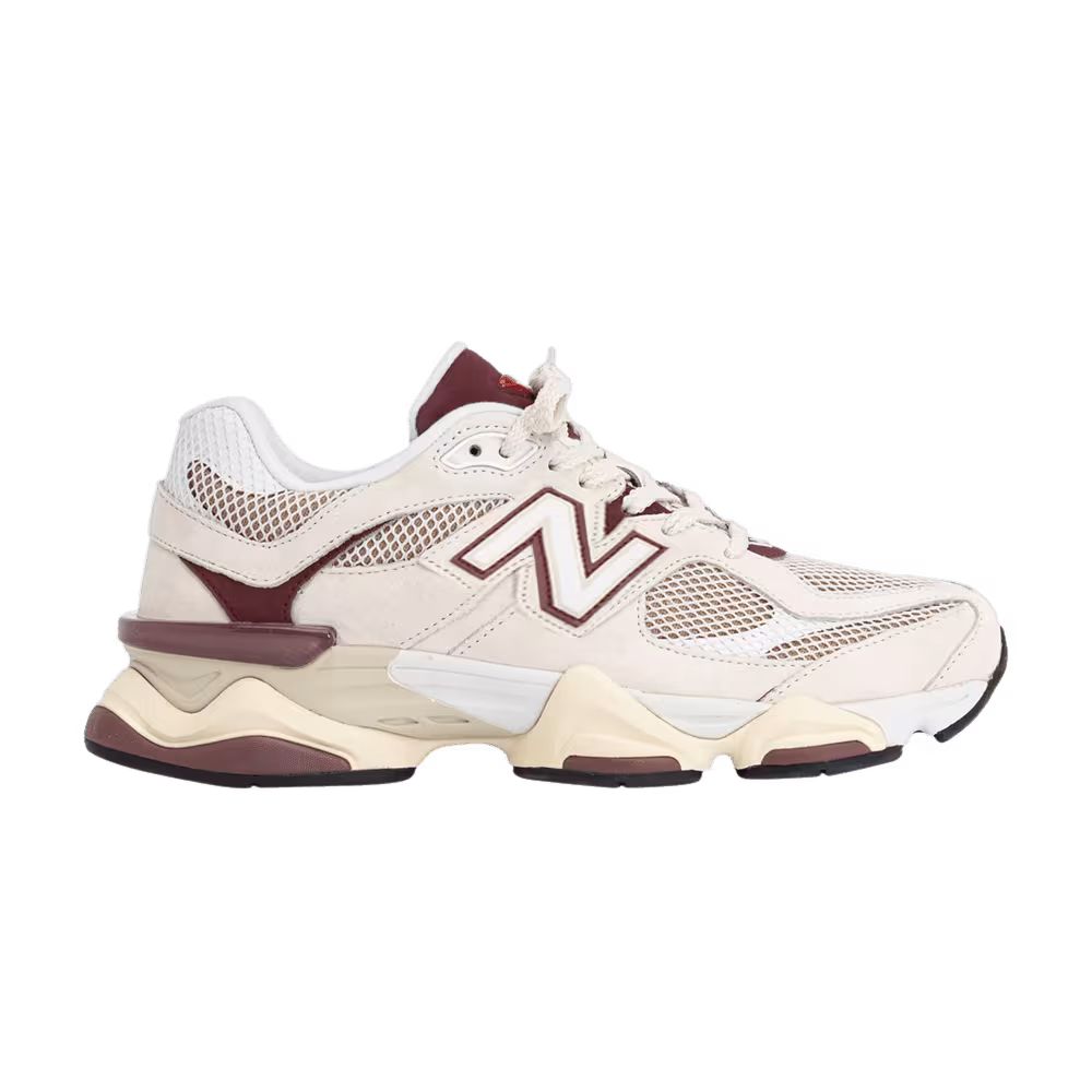 New Balance 9060 Linen Burgundy