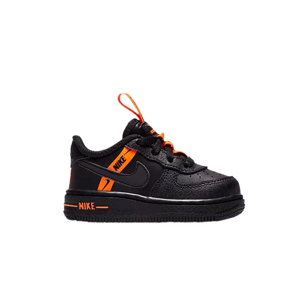 Nike Force 1 LV8 KSA TD Worldwide Pack - Black Total Orange