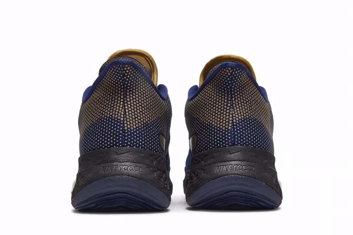 Nike Air Zoom BB NXT Blue Metallic Gold, view 7