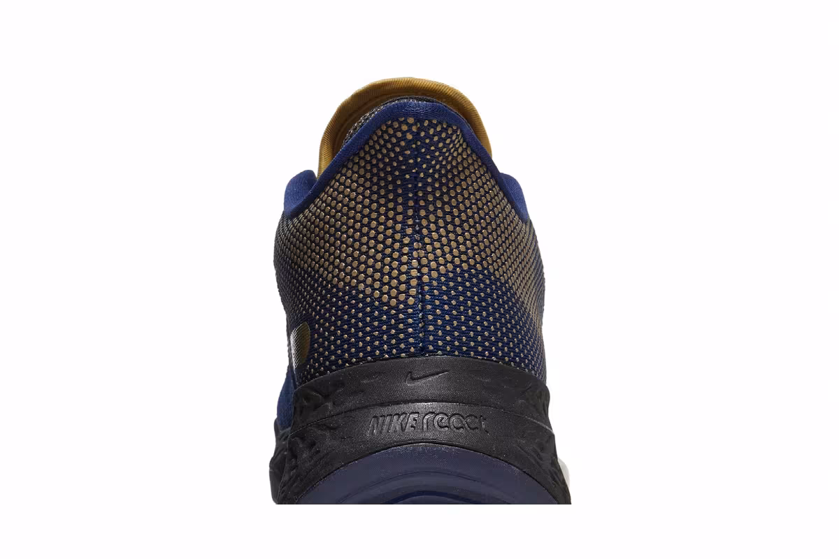 Nike Air Zoom BB NXT Blue Metallic Gold, view 8