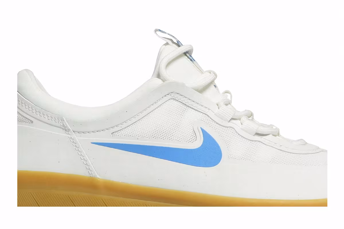 Nike Nyjah Free 2 SB White Light Photo Blue Gum, view 3
