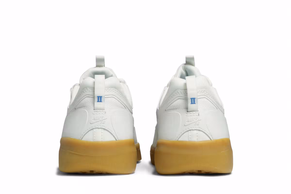Nike Nyjah Free 2 SB White Light Photo Blue Gum, view 7