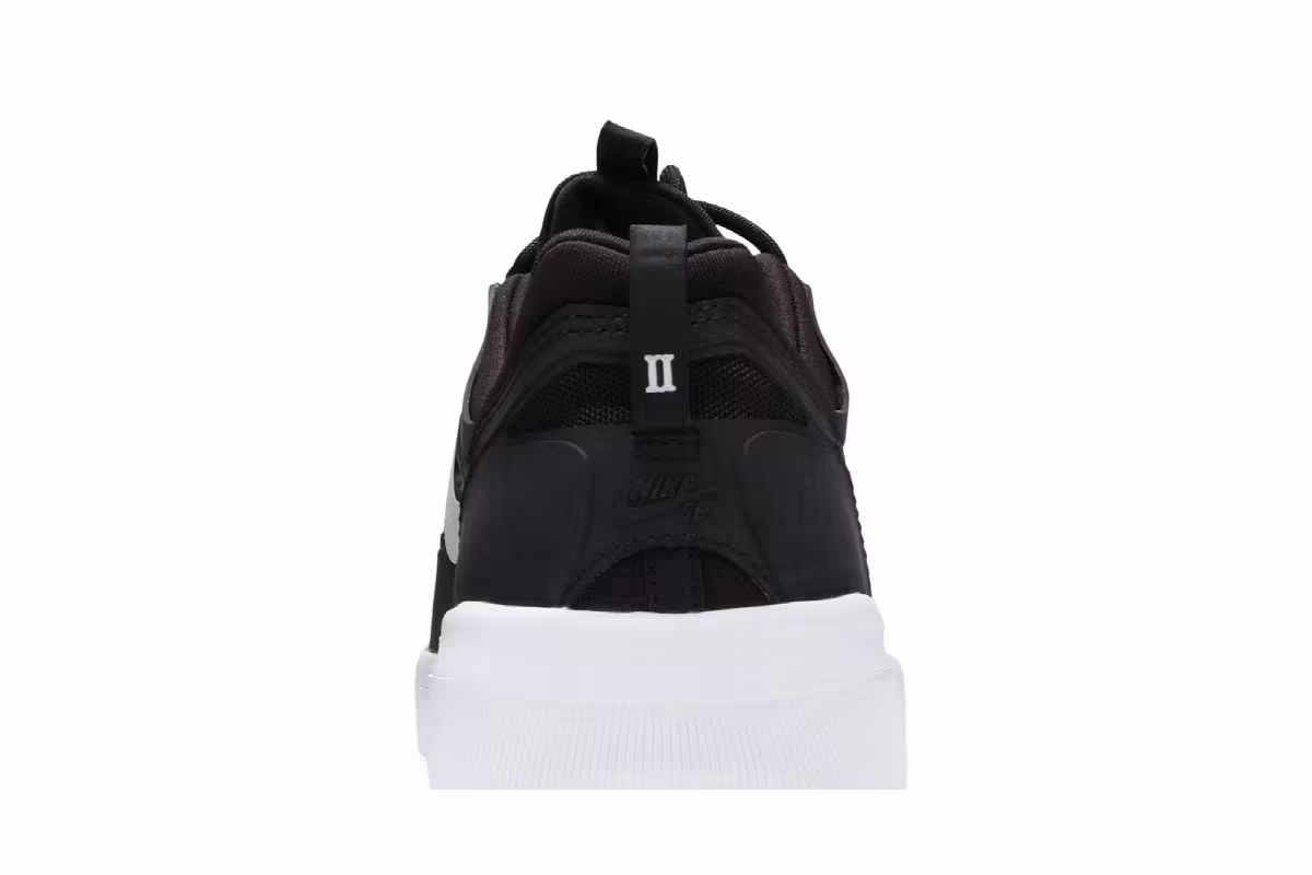Nike Nyjah Free 2 SB Black White, view 8