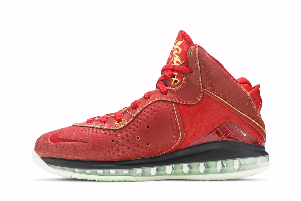 Nike LeBron 8 QS Empire Jade, view 4