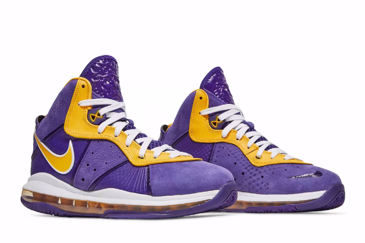 Nike LeBron 8 GS Lakers, view 9