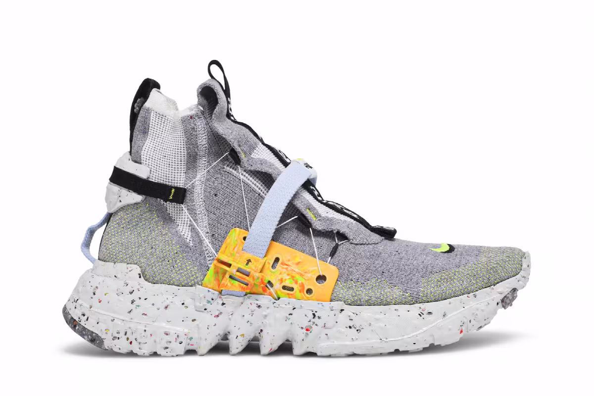 Nike Space Hippie 03 Grey Volt, view 2