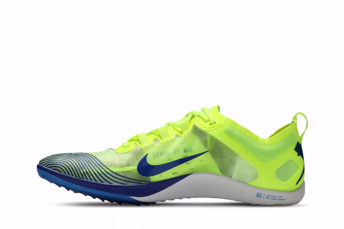 Nike Zoom Victory 5 XC Volt Racer Blue, view 4
