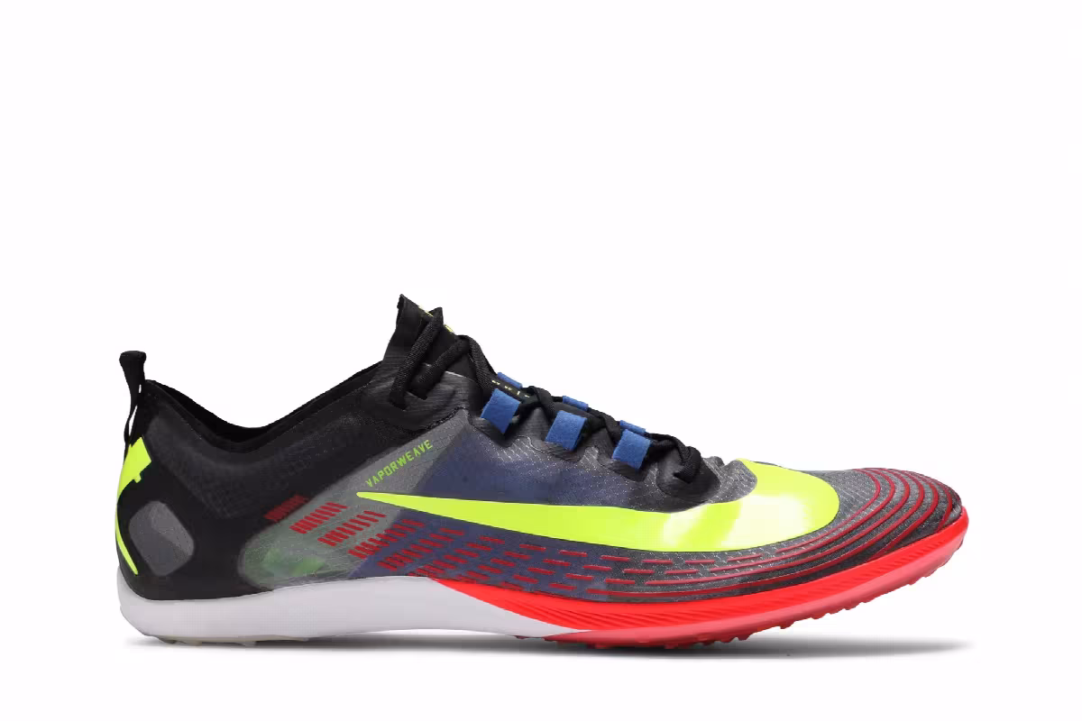 Nike Zoom Victory 5 XC Black Bright Crimson Volt, view 2