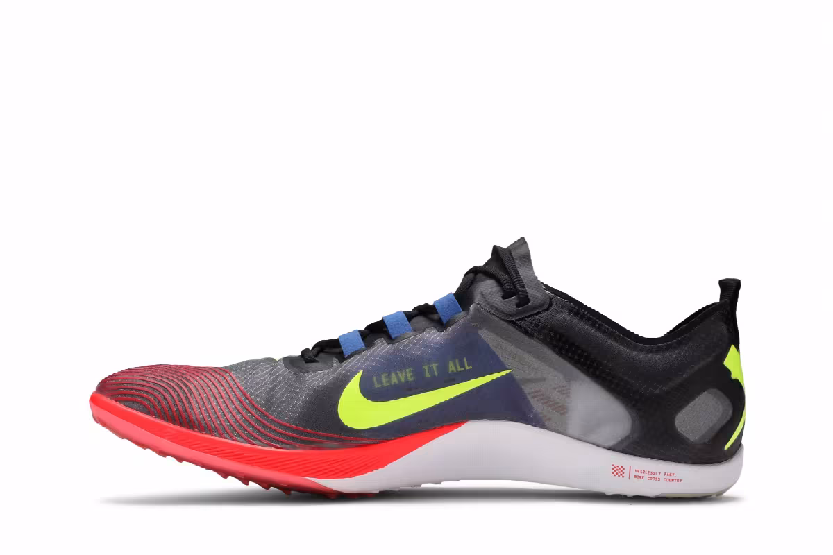 Nike Zoom Victory 5 XC Black Bright Crimson Volt, view 4