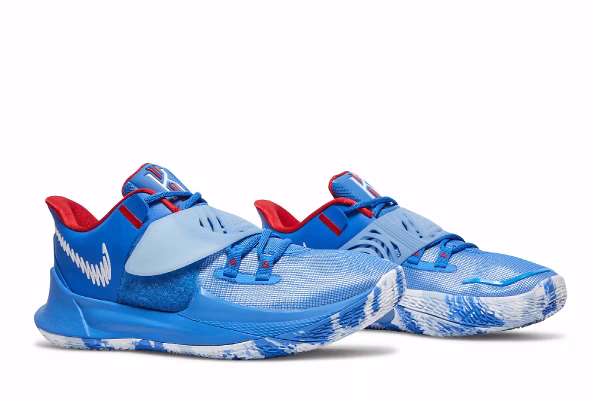 Nike Kyrie Low 3 EP New Jersey Nets Hardwood Classics, view 9