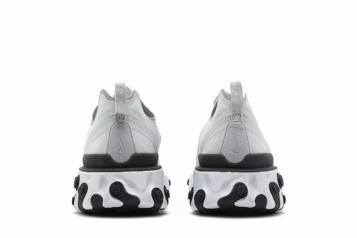 Nike React Element 55 Pure Platinum Thunder Grey, view 7