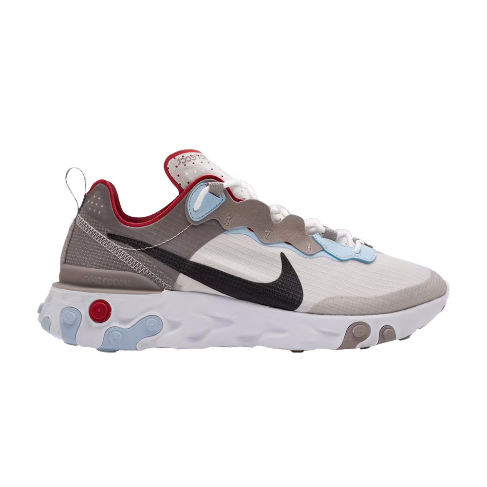 Nike React Element 55 Enigma Stone Celestine Blue