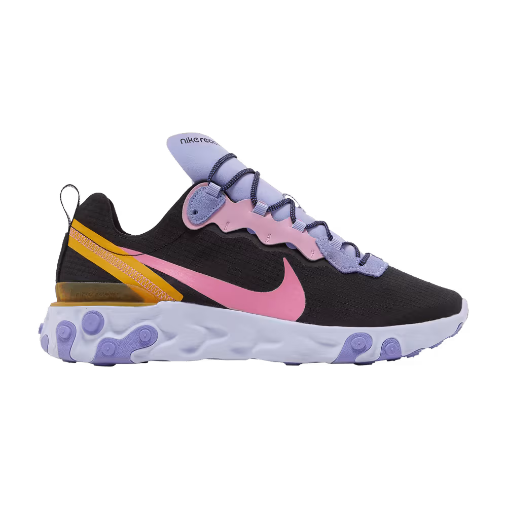 Nike React Element 55 Black Palest Purple