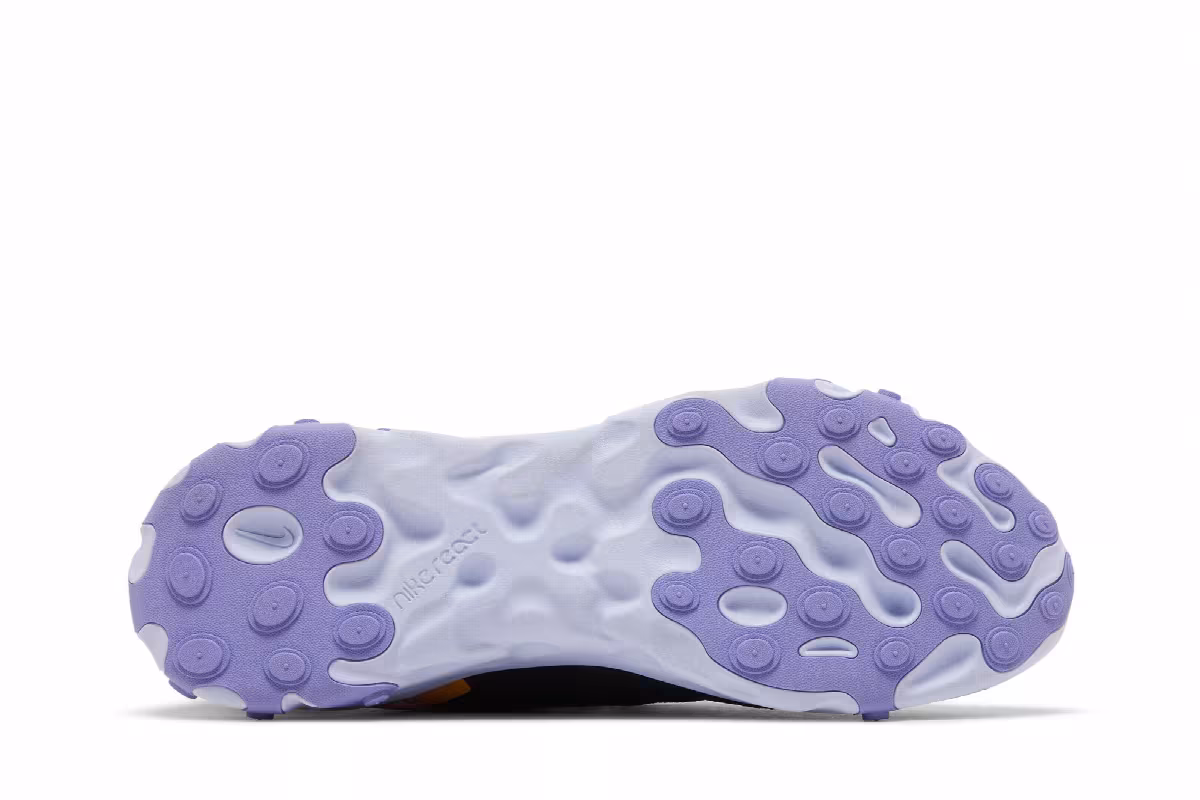 Nike React Element 55 Black Palest Purple, view 5