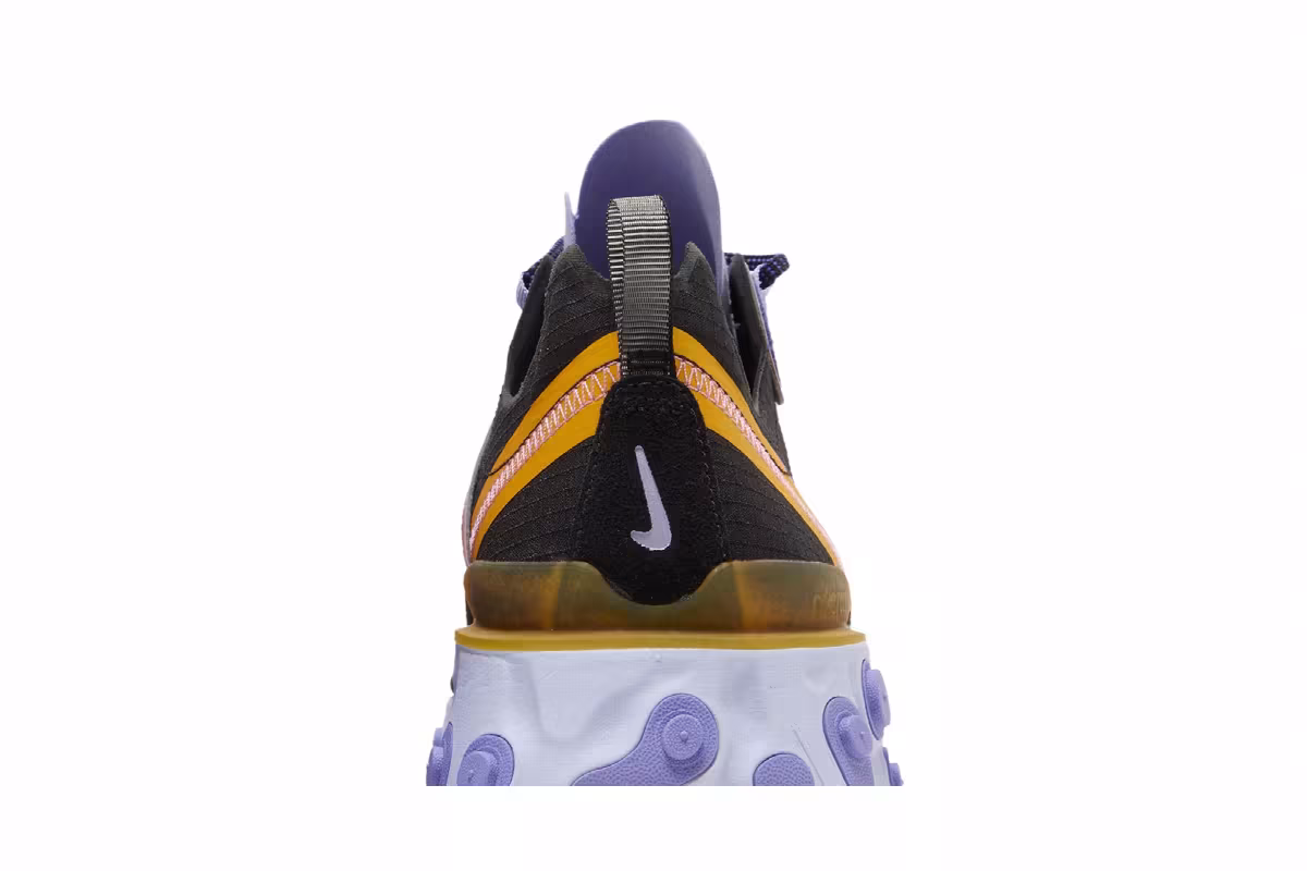 Nike React Element 55 Black Palest Purple, view 8