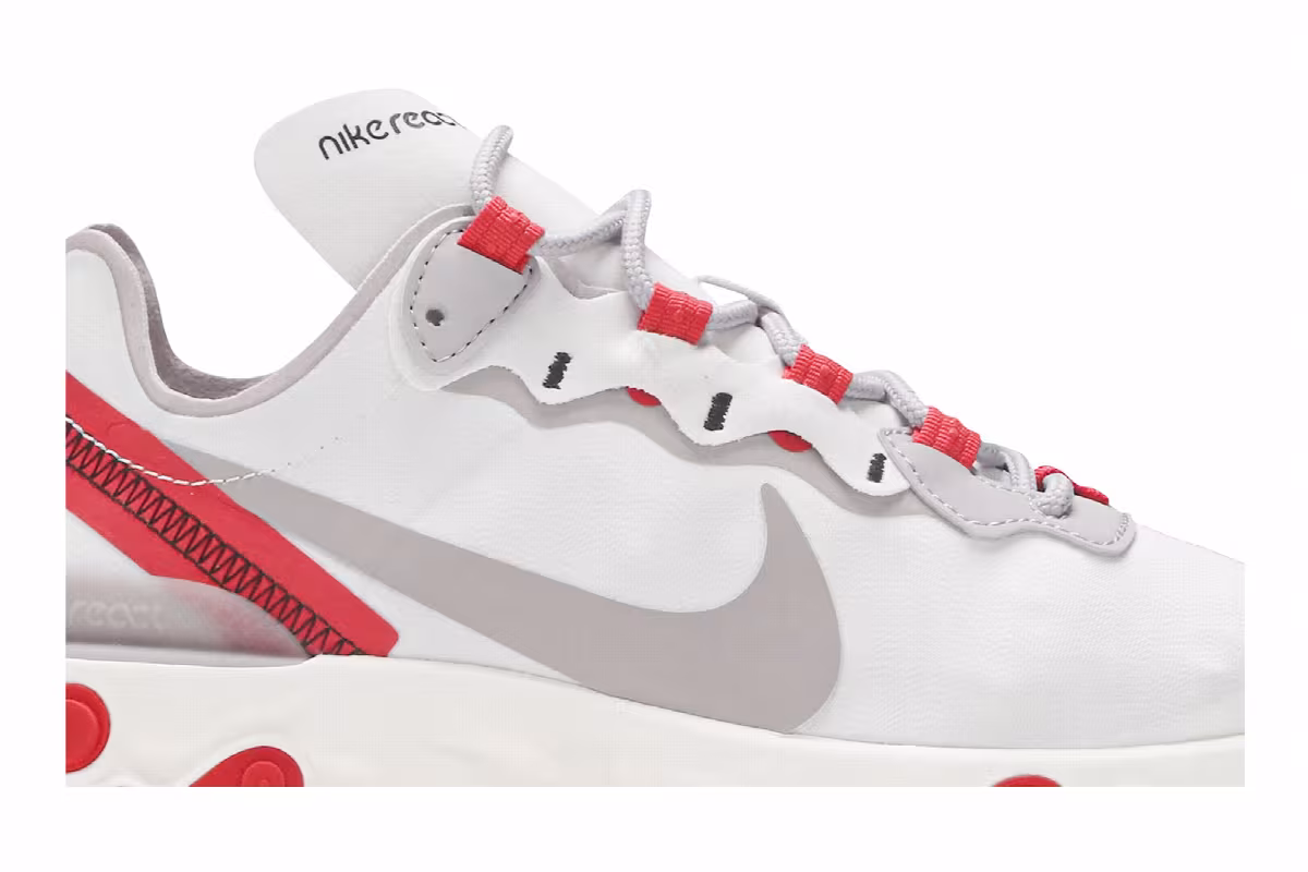 Nike Women's React Element 55 Sail Phantom Red, view 3