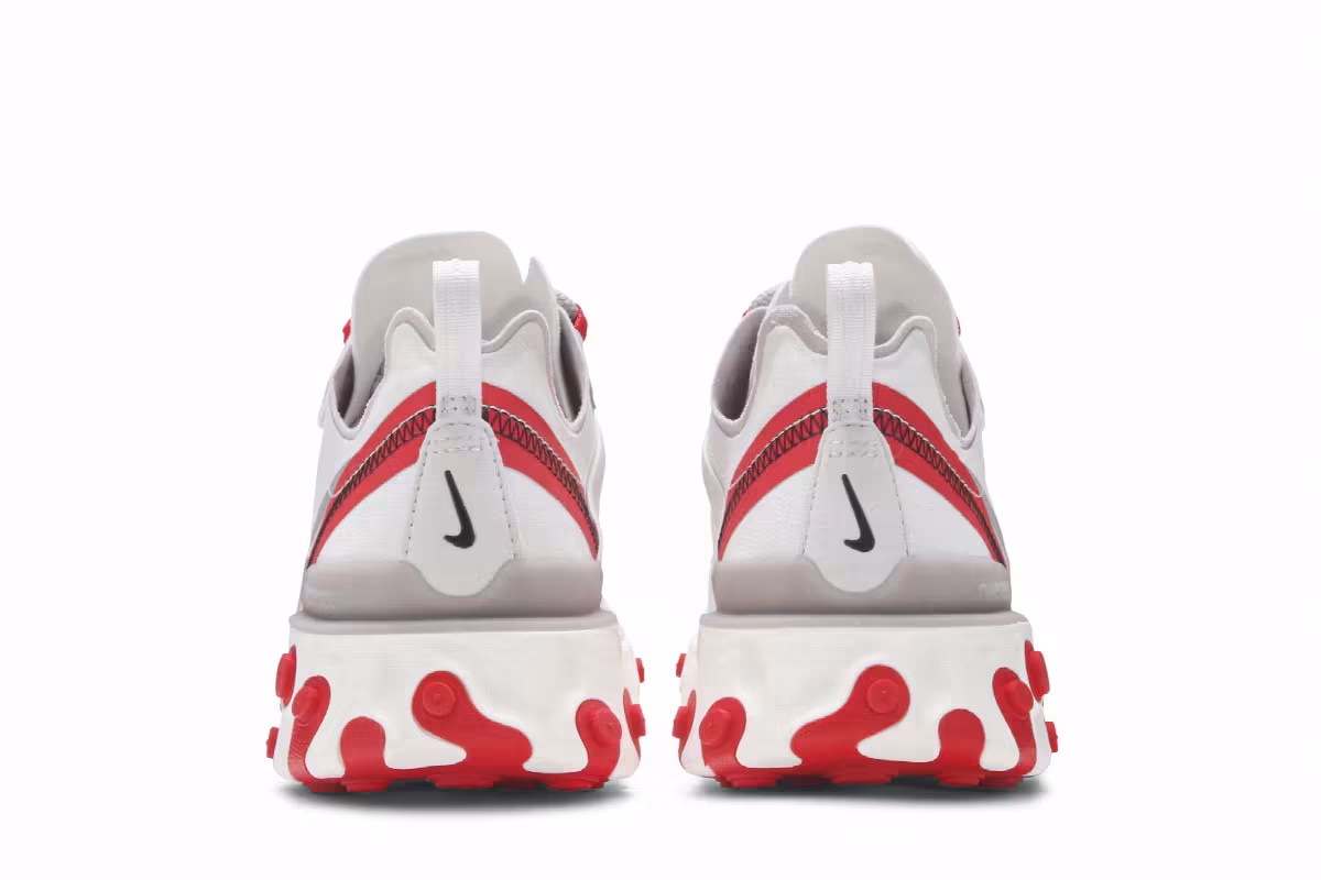 Nike Women's React Element 55 Sail Phantom Red, view 7