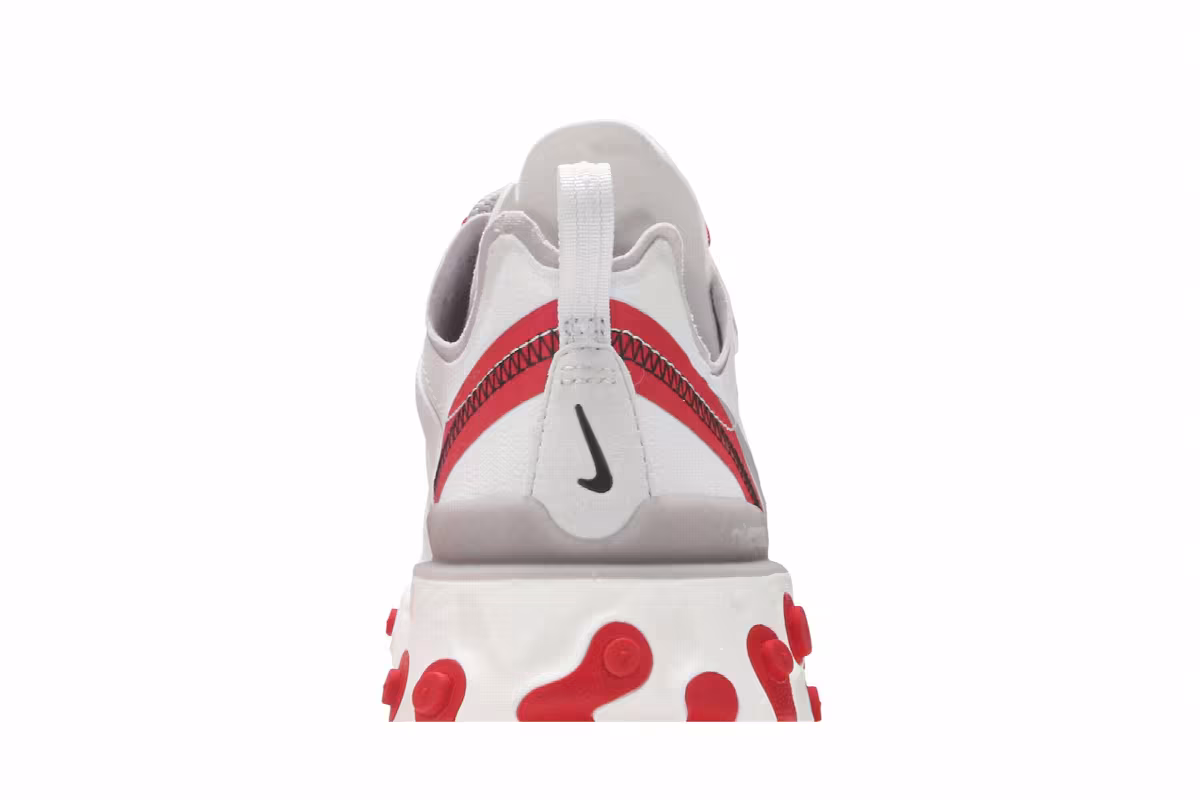 Nike Women's React Element 55 Sail Phantom Red, view 8
