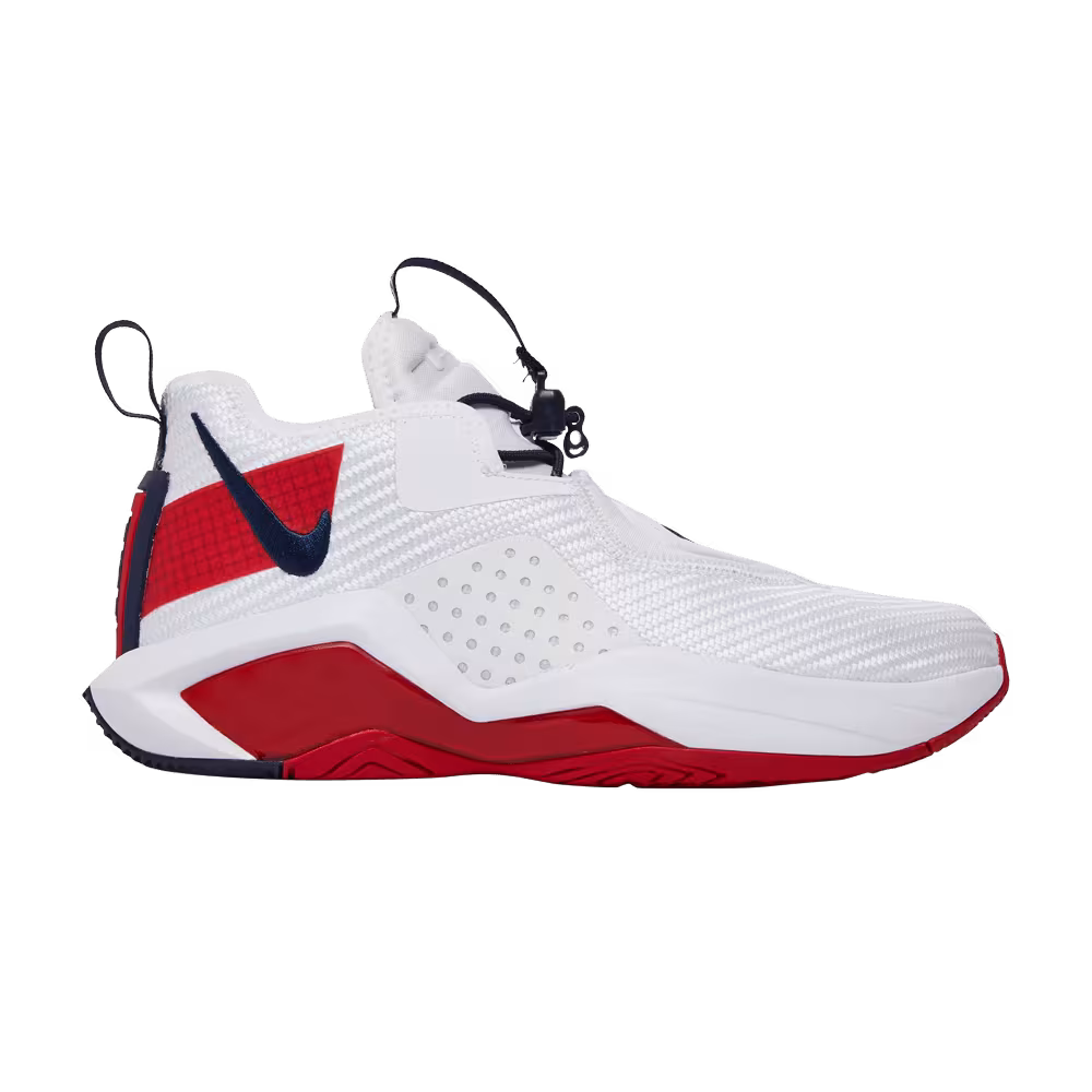 Nike LeBron Soldier 14 GS White University Red