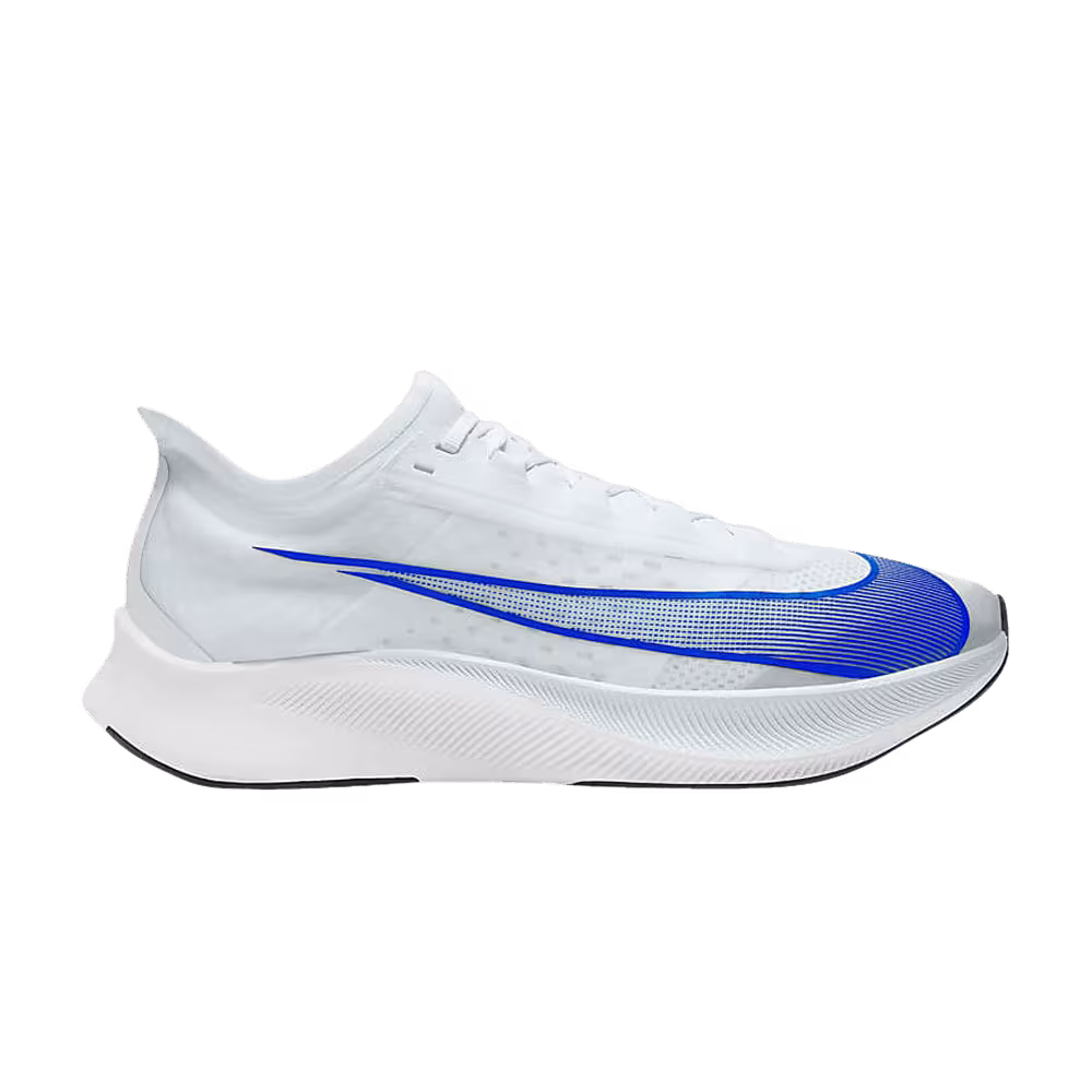 Nike Zoom Fly 3 Pure Platinum Racer Blue