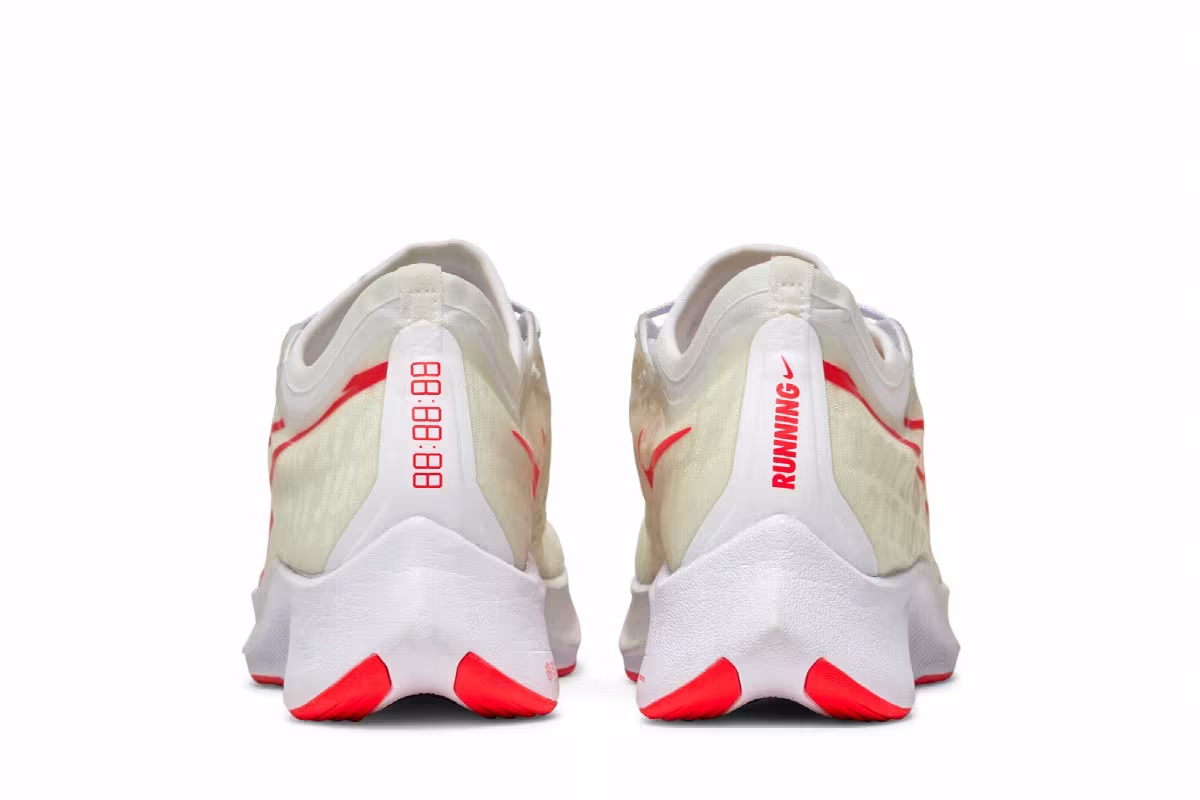 Nike Women's Zoom Fly 3 White Laser Crimson, view 7
