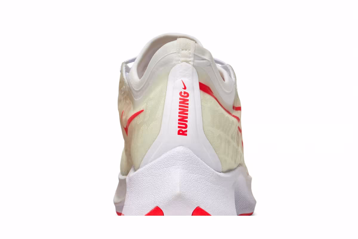 Nike Women's Zoom Fly 3 White Laser Crimson, view 8