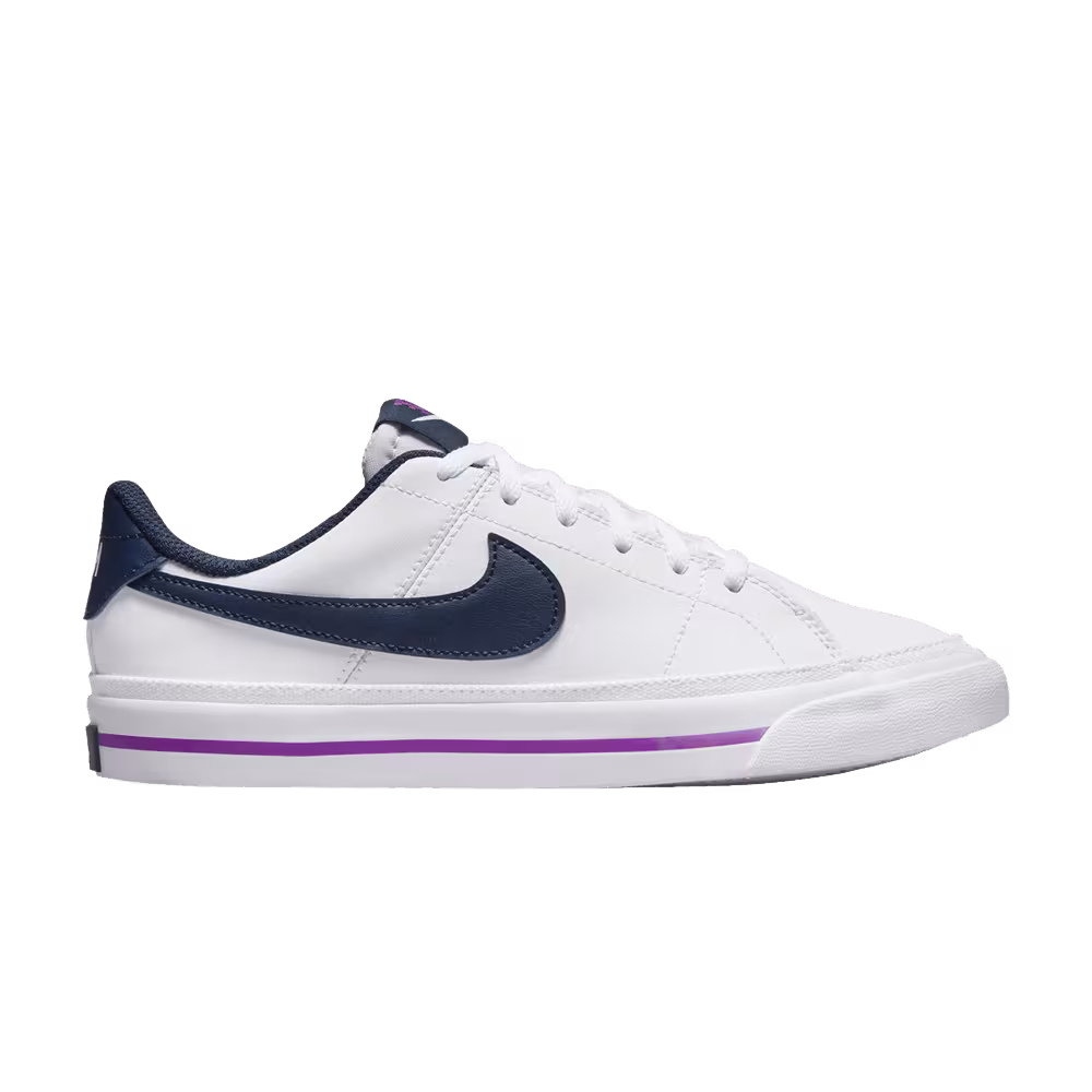 Nike Court Legacy GS White Midnight Navy