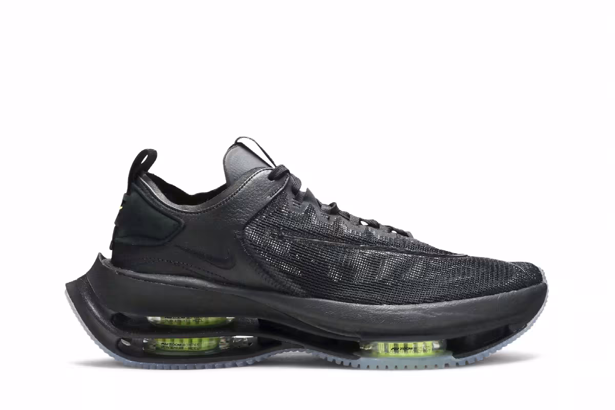 Nike Women's Zoom Double Stacked Volt Black, view 2