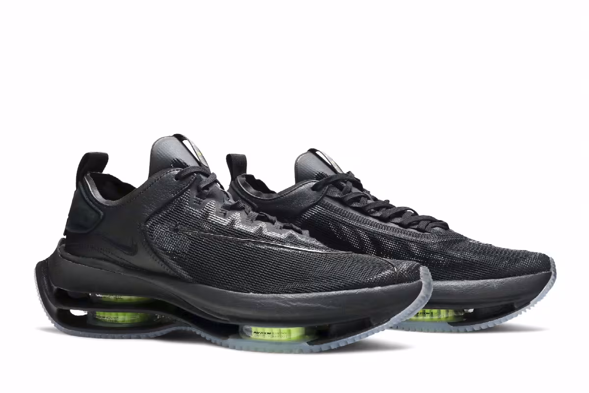 Nike Women's Zoom Double Stacked Volt Black, view 9