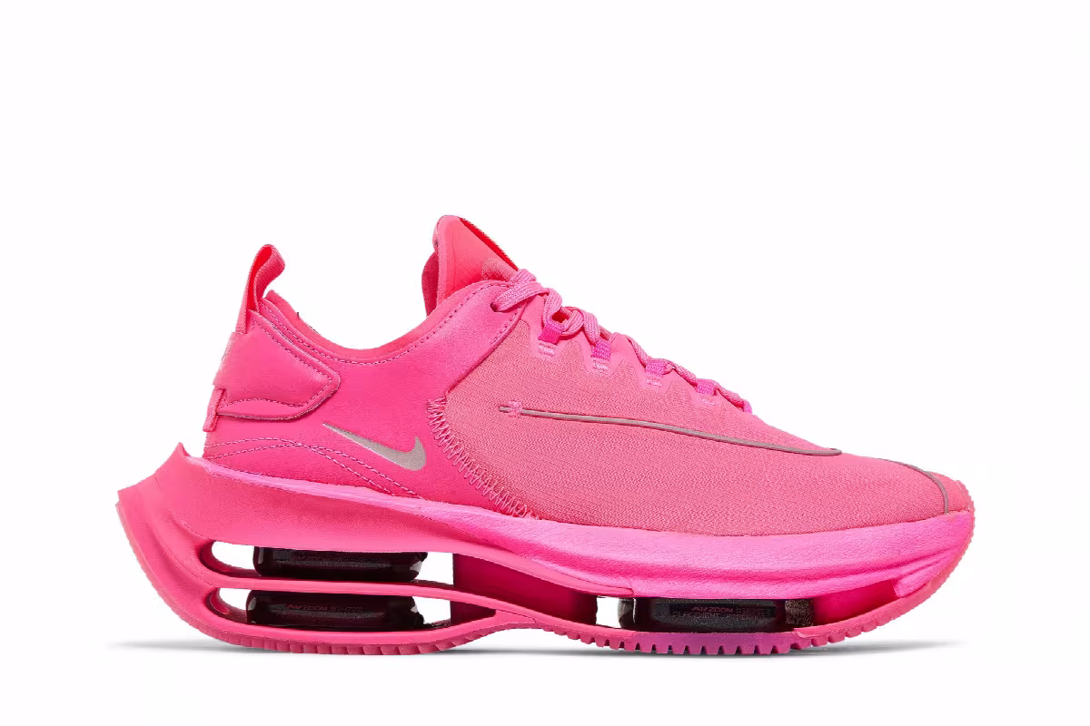 Nike Women's Zoom Double Stacked Pink Blast, view 2