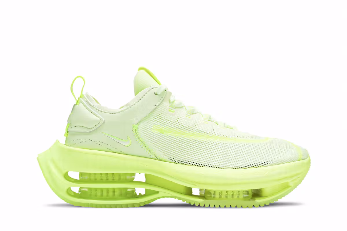 Nike Women's Zoom Double Stacked Barely Volt, view 2