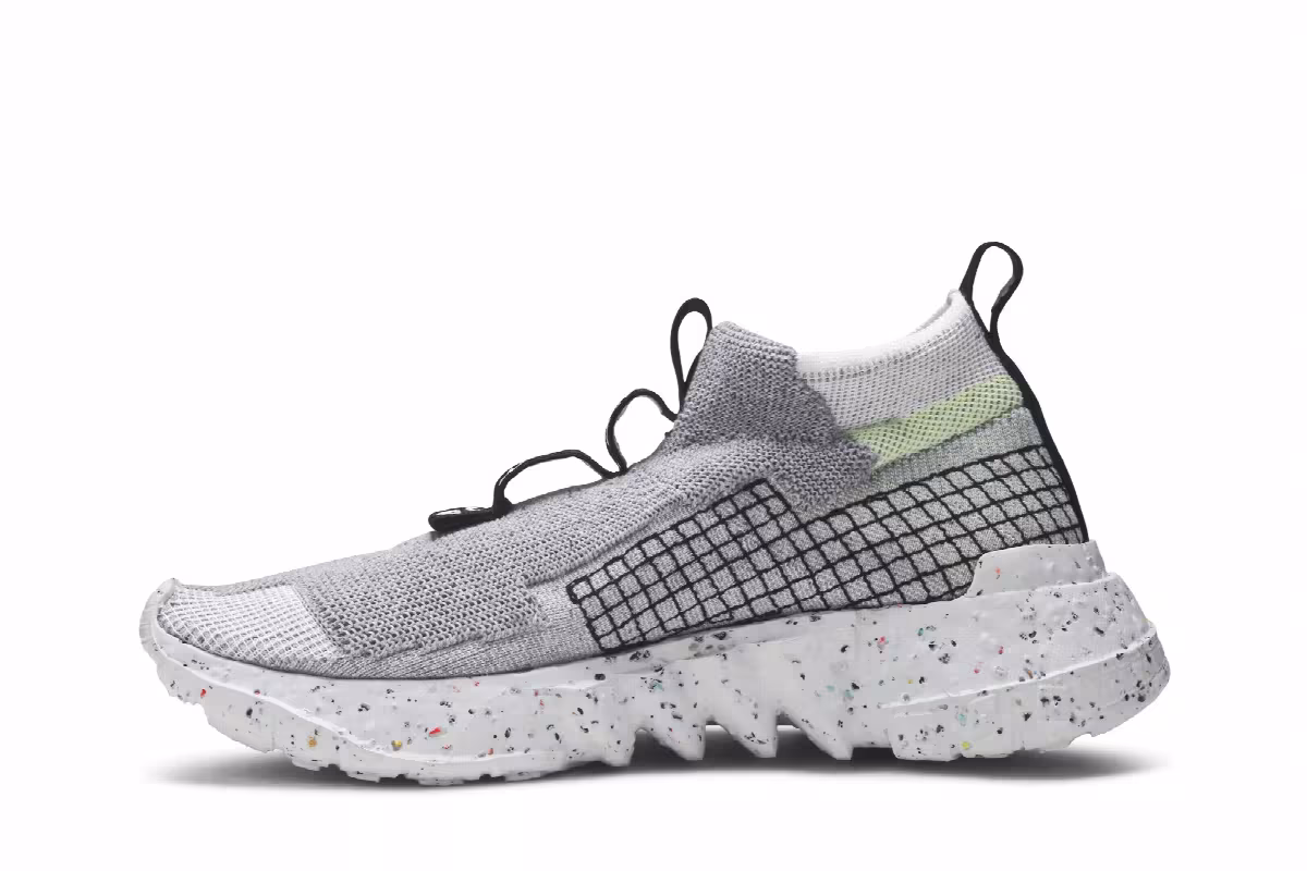 Nike Space Hippie 02 Grey Volt, view 4