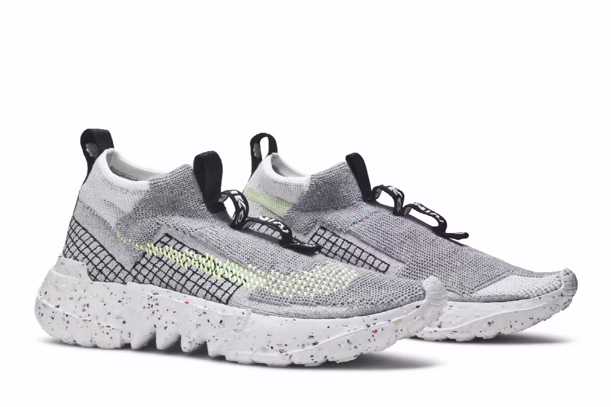 Nike Space Hippie 02 Grey Volt, view 9