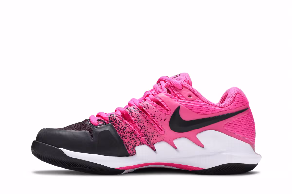 Nike Women's Court Air Zoom Vapor X Laser Fuchsia, view 4