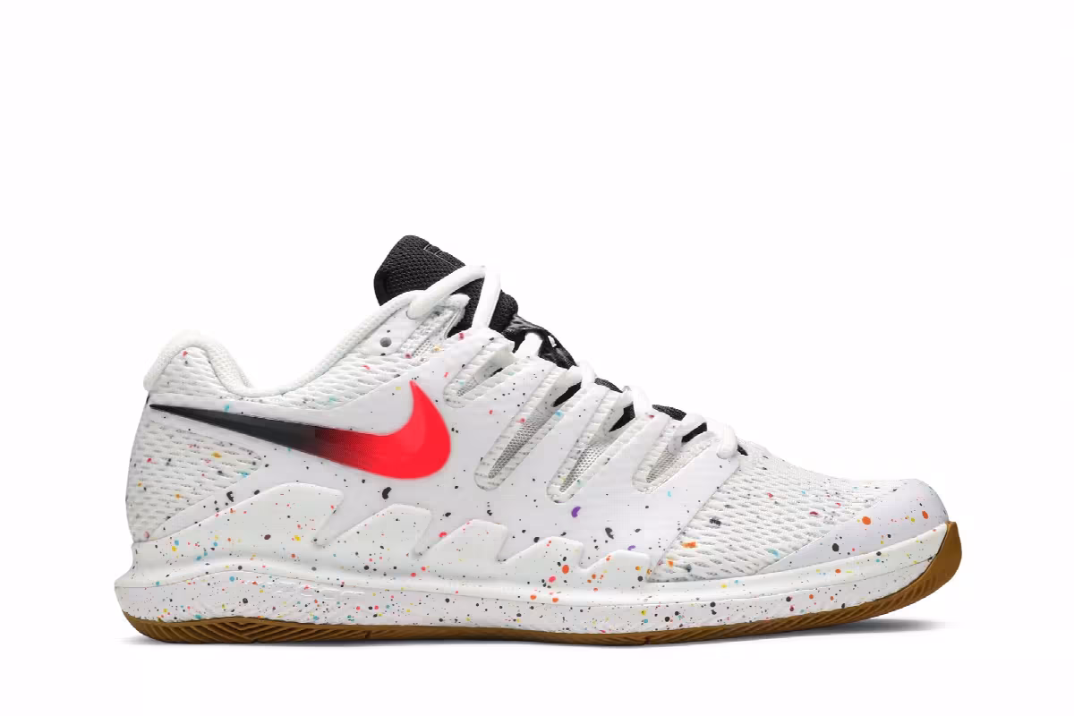 Nike Court Air Zoom Vapor X HC Splatter Paint, view 2