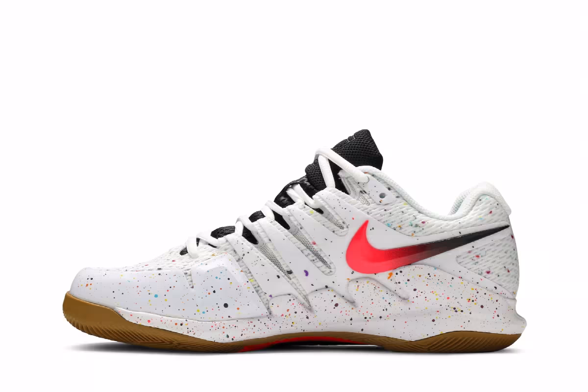 Nike Court Air Zoom Vapor X HC Splatter Paint, view 4