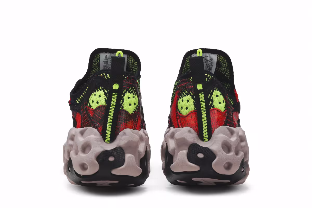Nike ISPA OverReact Flyknit Crimson Volt, view 7