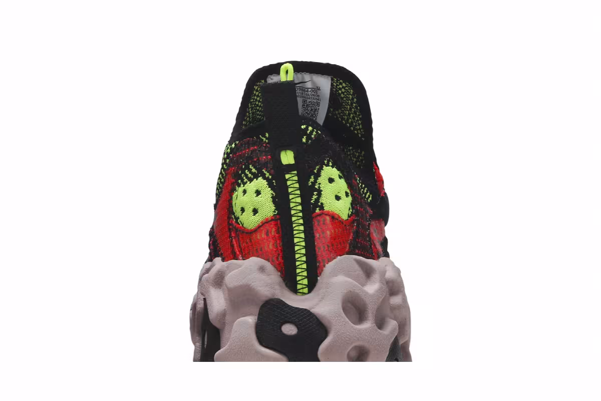 Nike ISPA OverReact Flyknit Crimson Volt, view 8