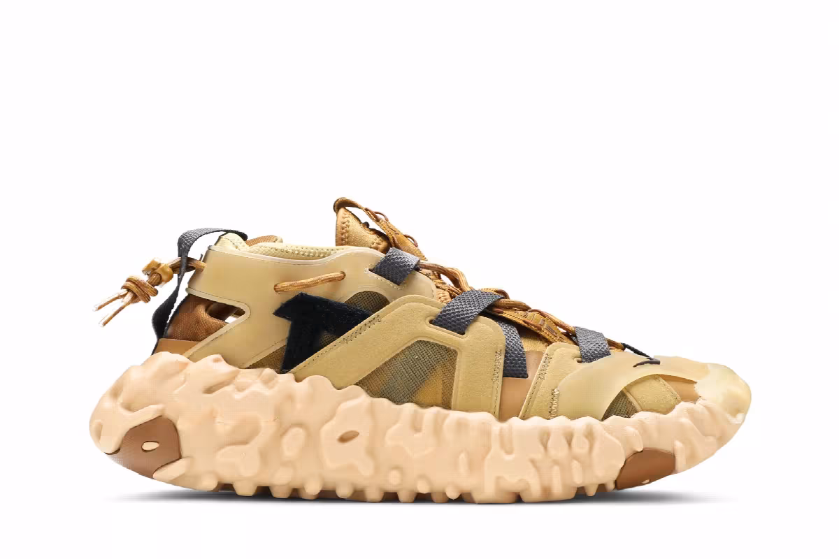 Nike ISPA OverReact Sandal Club Gold, view 2