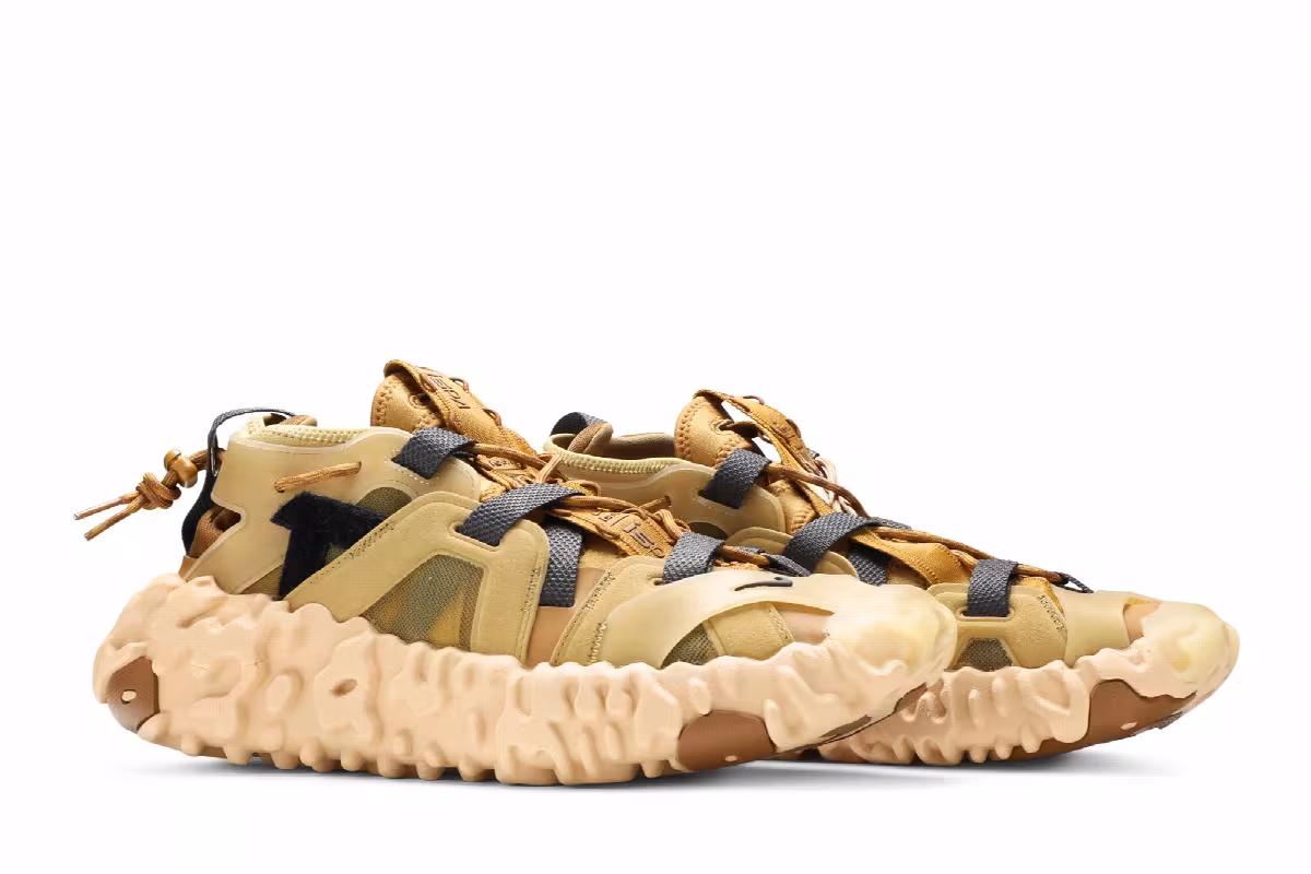 Nike ISPA OverReact Sandal Club Gold, view 9