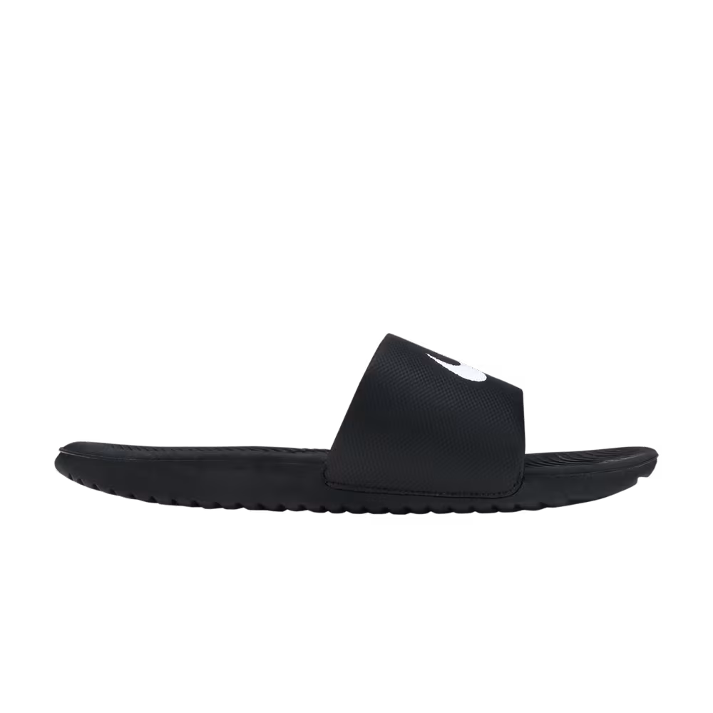 Nike Kawa Slide Black White